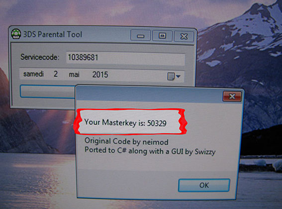 photo10 tuto code parental 3DS